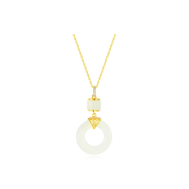 Crafts Women's Colored Glaze Necklaces Unisex-0