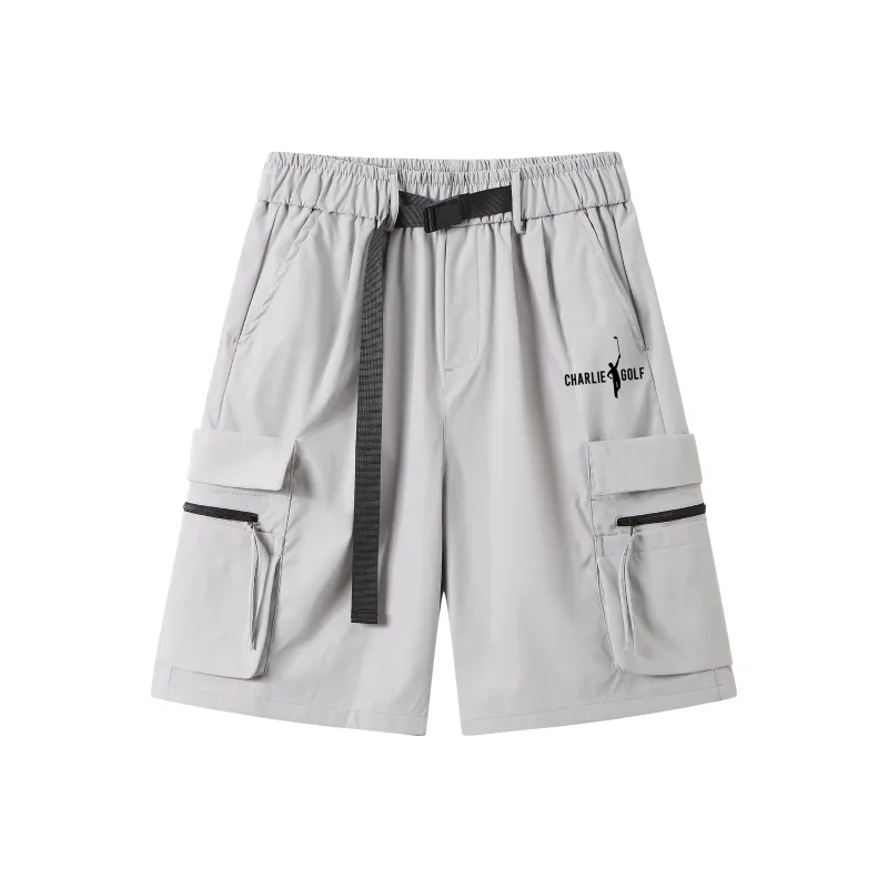 CHARLIE GOLF Denim Shorts Unisex-6