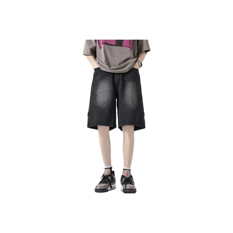 Fakeyoung Denim Shorts Unisex-0