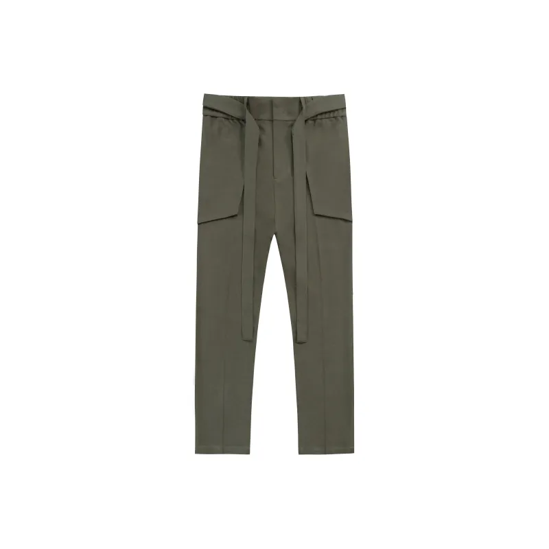 ARNODEFRANCE Casual Pants Unisex Khaki-0