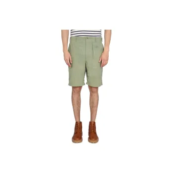 ENGINEERED GARMENTS High waisted Straight leg Shorts