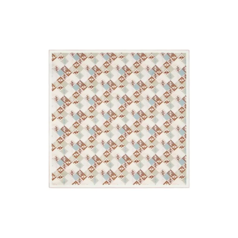 FENDI Silk Scarves Unisex Multicolor-0