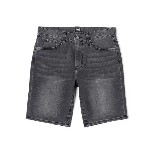 Lee Denim Shorts Men's Black Gray Color