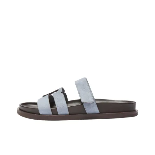 TORY BURCH Ines Slide Slippers Women's Blue