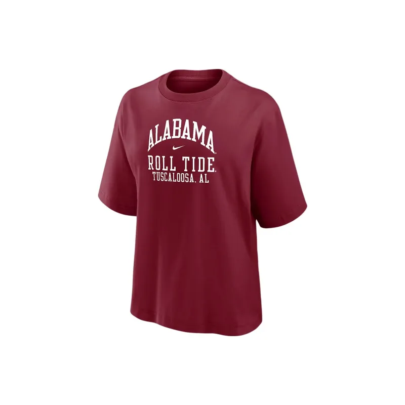 Nike Alabama Women's Nike College Boxy T Shirt-0