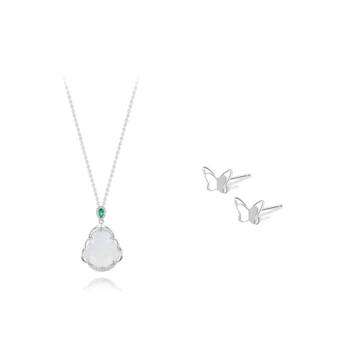 BLANK IN BLANK Chalcedony Necklaces Women's