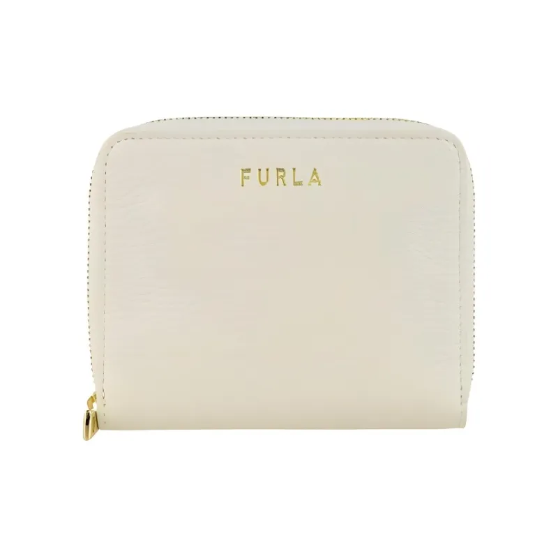 Furla Leather Coin Purses Wallets Women's White-0