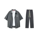 Gray Top+Dark Gray Pants