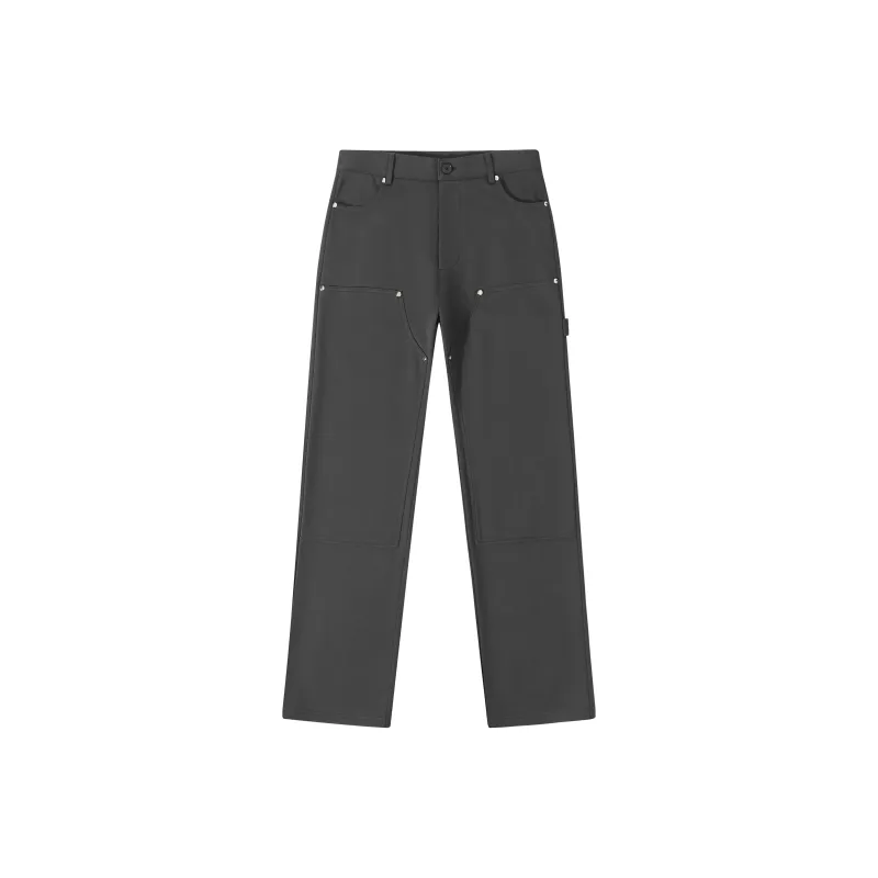 HARSH AND CRUEL Casual Pants Unisex Dark Gray-0