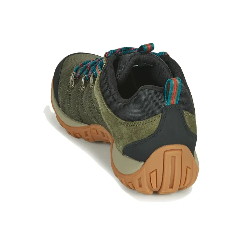 Columbia Anti Slip Wear Resistant Low Top Outdoor Shoes Men's Green-5