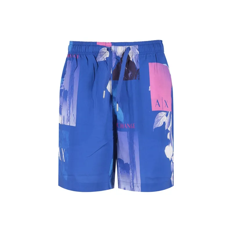 ARMANI EXCHANGE Casual Shorts Men Sea Blue-0