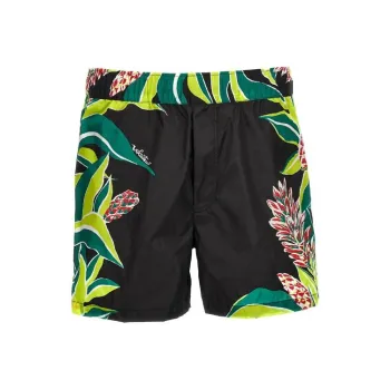 Valentino Floral Printed Swimming Trunk