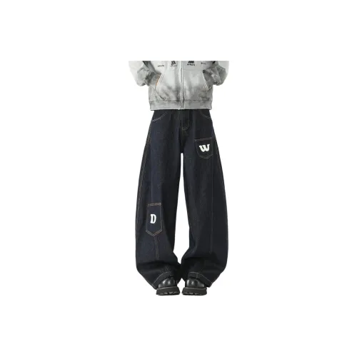TELENT Jeans Unisex Dark Blue