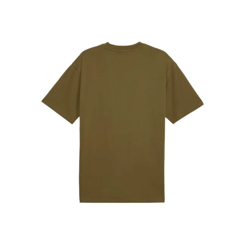 PUMA MMQ T Shirts Men Olive-1