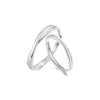 KUMET Sterling Silver Rings Unisex