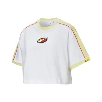 PUMA RANDOMEVENT Regular T Shirt Women's White