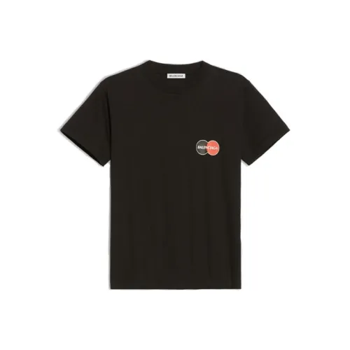Balenciaga Credit Card Logo T Shirt 'Black'