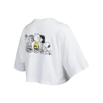 PUMA PEANUTS Co branded Crop Tops Women's White