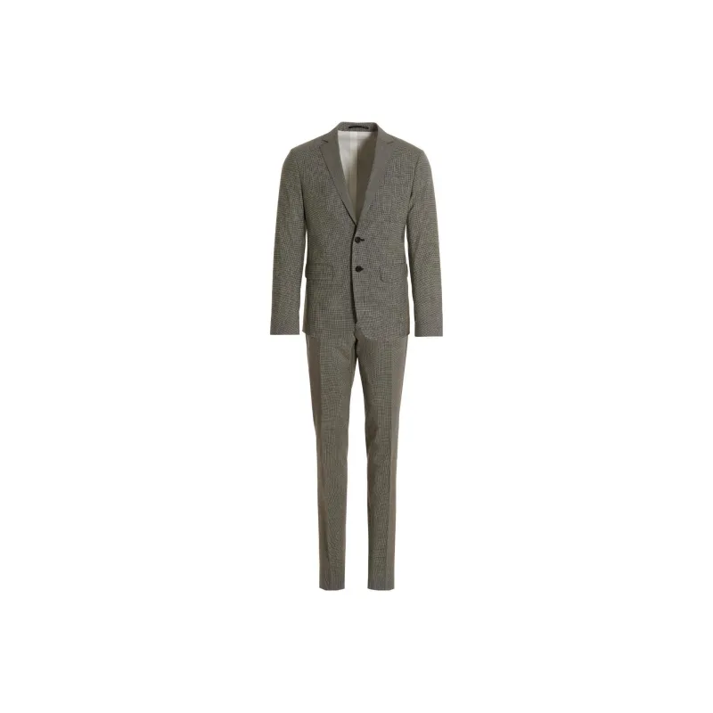 DSQUARED 2 Checked Slim Cut Tailored Suit-0