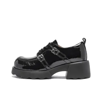AGSDON Casual Single Shoes Women's Black