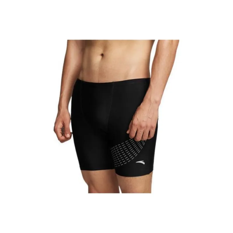 Anta Swimming Shorts Men's 1 Pack Black/Gray-0