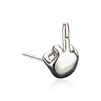 ZANC Alloy Stud Earrings Unisex