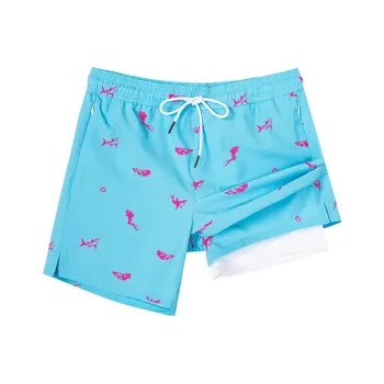 SURFCUZ Beach Shorts Men's Sky Blue