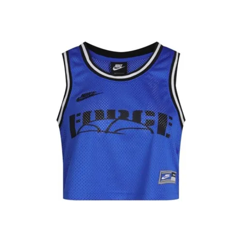 Nike Tank Tops Women's Blue