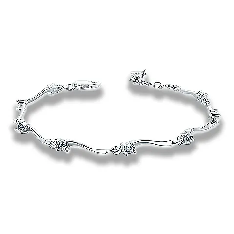 Datang Guoding S925 Silver Bracelets Women's-0
