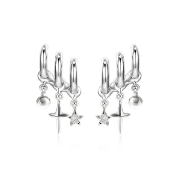 SHEEHHYY Alloy Clip On Earrings Unisex