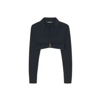 Jacquemus Crop Tops Women's Black