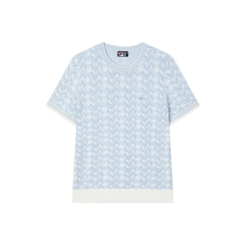 FILA Regular T Shirt Women's Enchanting Blue-0