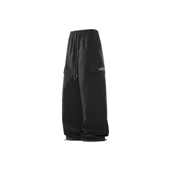 MIIOW Casual Pants Unisex Black