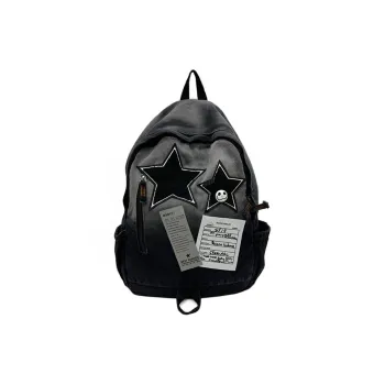 SUN EARTH &U Denim Backpack Regular Unisex Multicolor