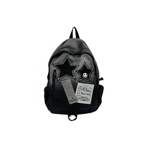 SUN EARTH &U Denim Backpack Regular Unisex Multicolor