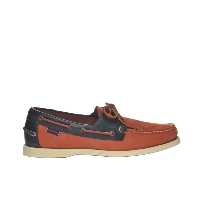 Sebago Docksides Casual Shoes Men's Coral-1