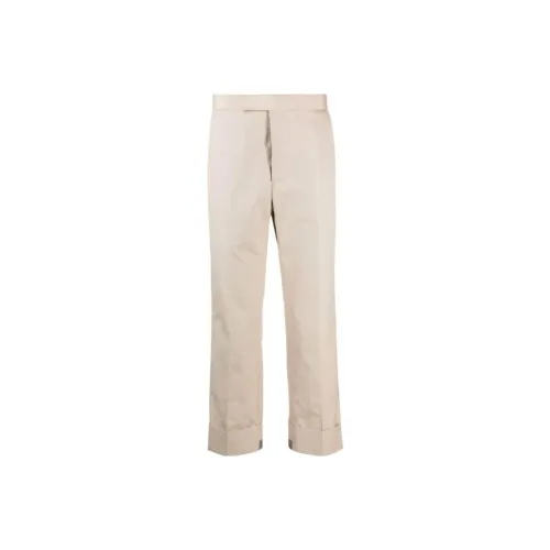THOM BROWNE Mid Rise Cropped Trousers