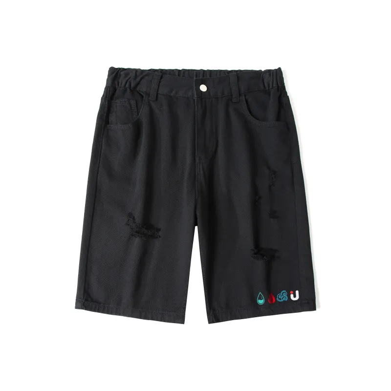 UPZCY Denim Shorts Unisex-0