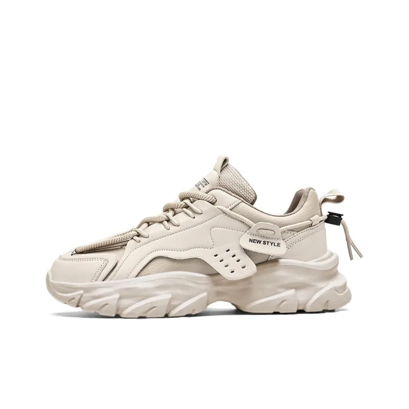 OFFER AITR Cushioning Slip Resistant Height Increasing Low Top Chunky Sneakers Men's-12