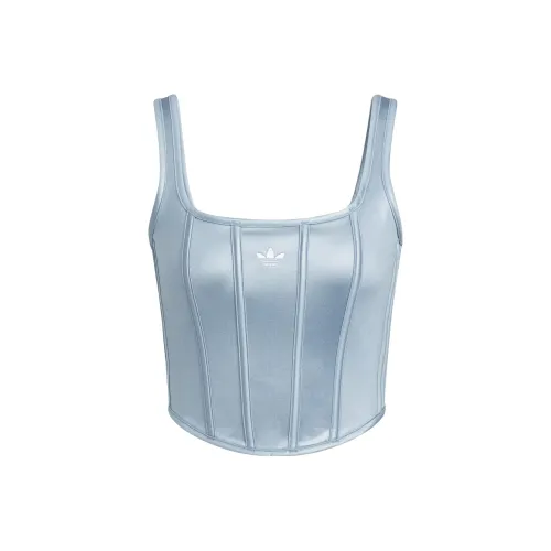 adidas originals Women's Corset Tank Top Blue