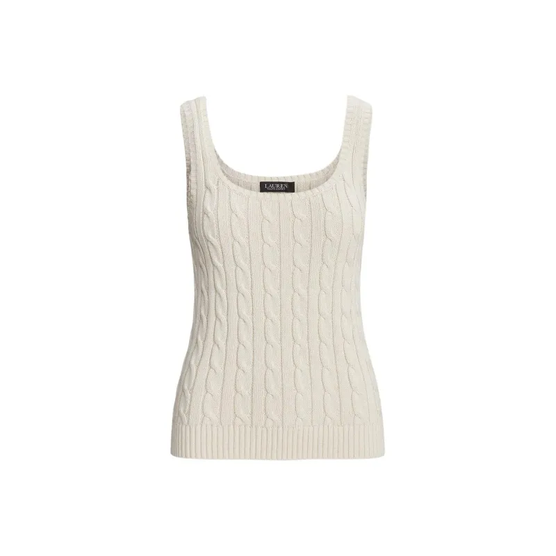 Polo Ralph Lauren Cable knit Scoop neck Top-0