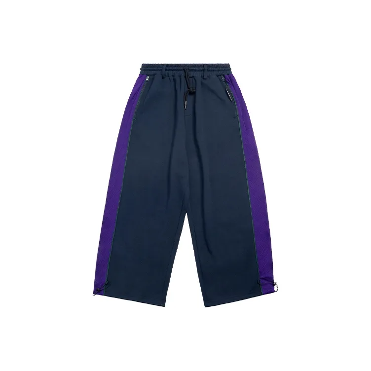 PHANTACI Casual Pants Men Navy Blue-0