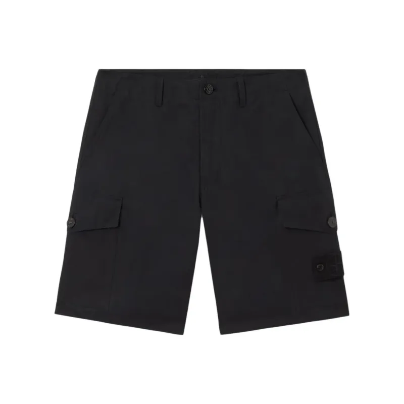 STONE ISLAND Ghost Logo Patch Shorts-0