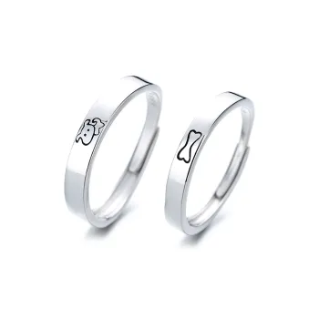 DAWO 999 Fine Silver Rings Unisex