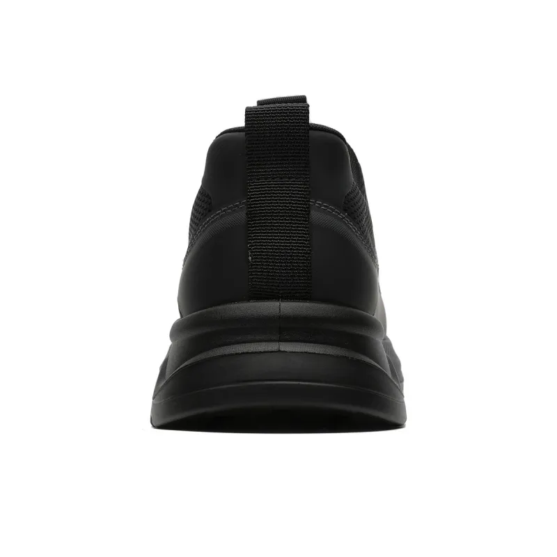 ACEMICKY Cushioning, Slip Resistant, And Abrasion Resistant Low Top Casual Shoes Men's Black-3