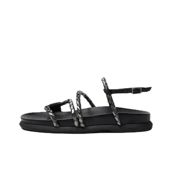 MIISTA Osana One Strap Sandals 3cm Women's Black