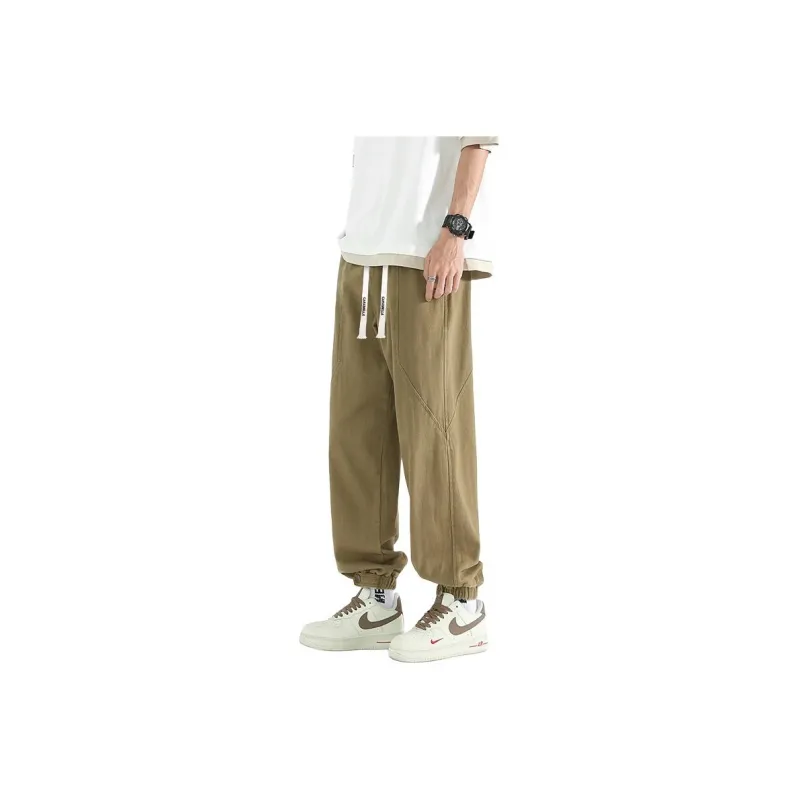 Caramella Casual Pants Unisex Black-6