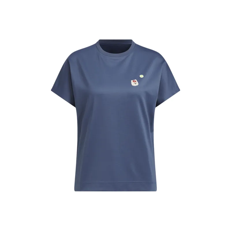 Adidas T Shirt Women's Ink Blue-0