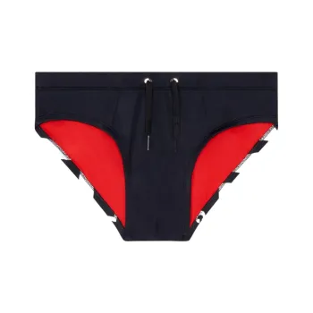 DIESEL Logo Printed Swimming Briefs