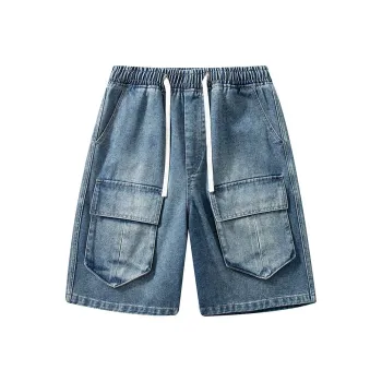 ORMY Denim Shorts Unisex Dark Blue